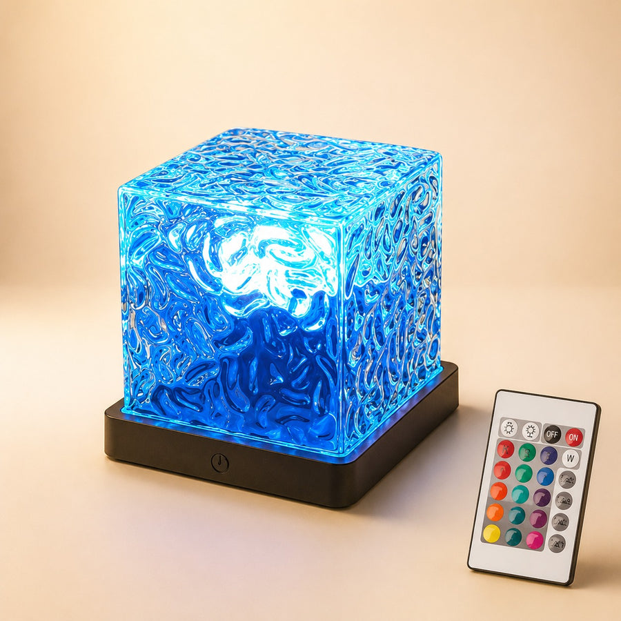 Veilleuse Projecteur Aurores Boréales - 16 Couleurs · Télécommande · USB