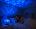 Veilleuse Projecteur Aurores Boréales - 16 Couleurs · Télécommande · USB